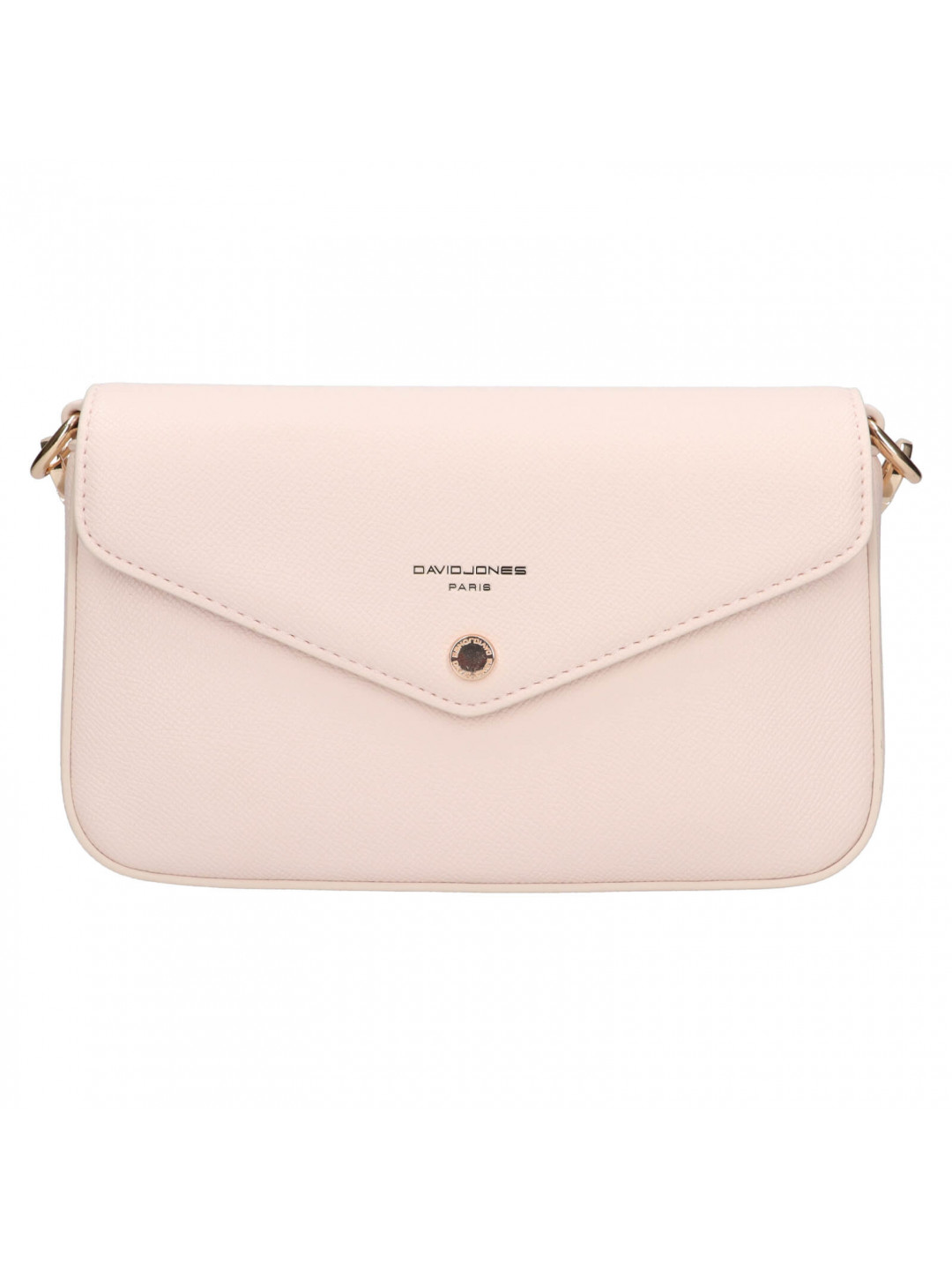 Dámská crossbody kabelka David Jones Sheena – světle růžová